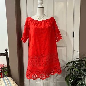 Neimen Marcus off shoulder dress